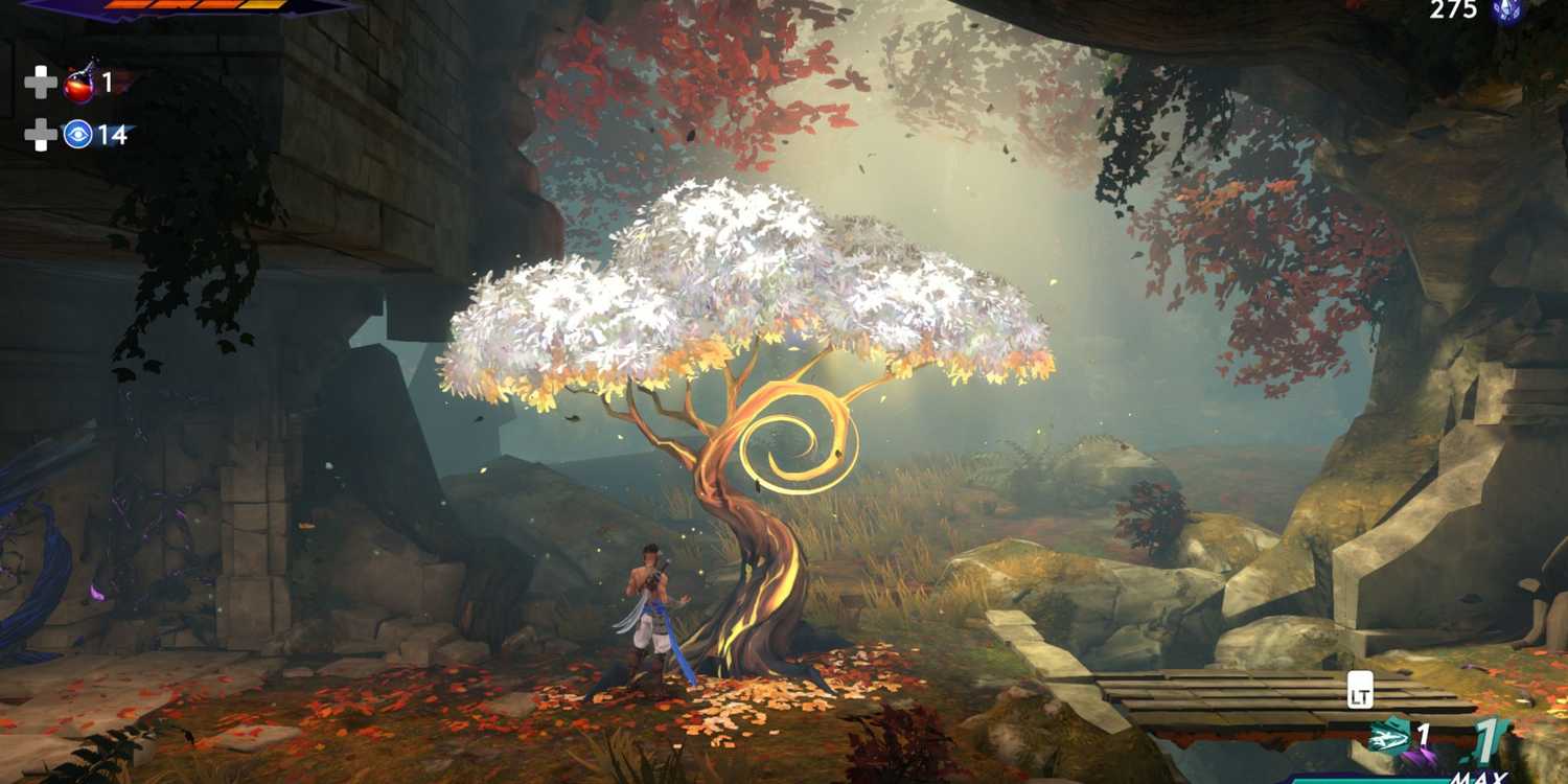 Resting at the Wak-Wak Tree in Prince of Persia The Lost Crown