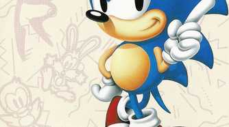 Box art for Mega Drive release of Sonic the Hedgehog