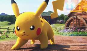 A shot from the opening of Pokken Tournament
