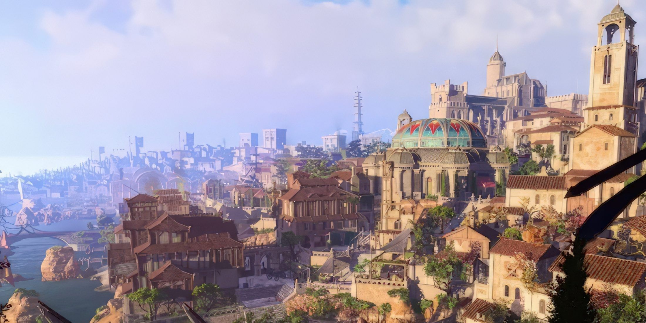 Baldur's Gate 3 city view