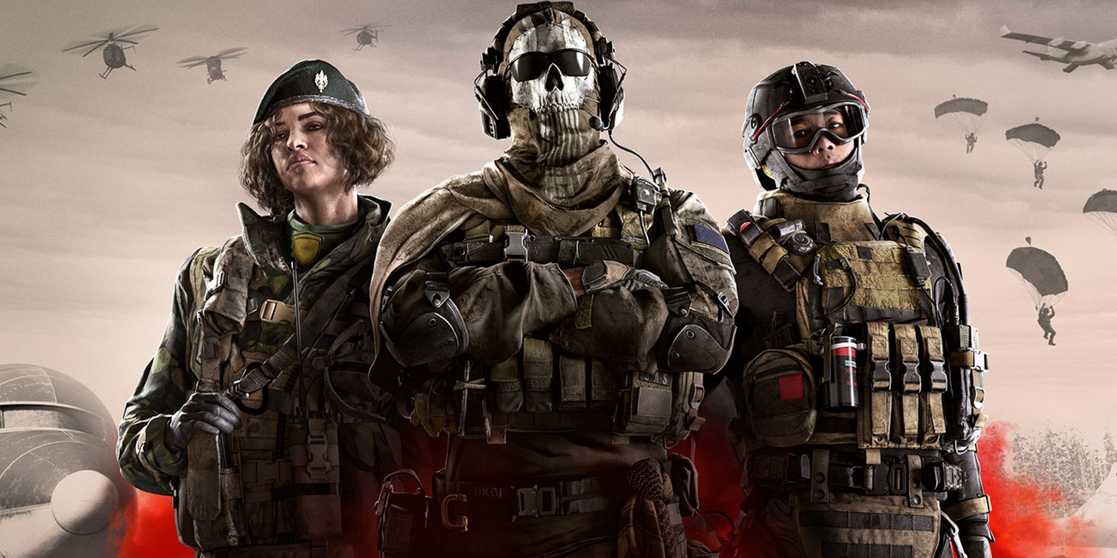 character lineup for Call of Duty Warzone