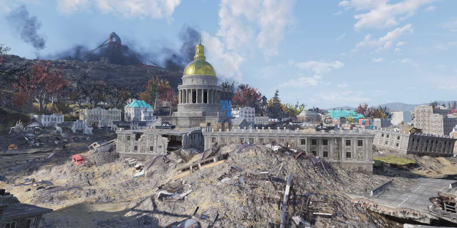 Charlestown Capitol building in Fallout 76