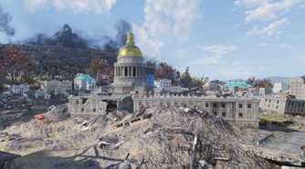 Charlestown Capitol building in Fallout 76