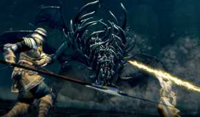 dark-souls boss battle