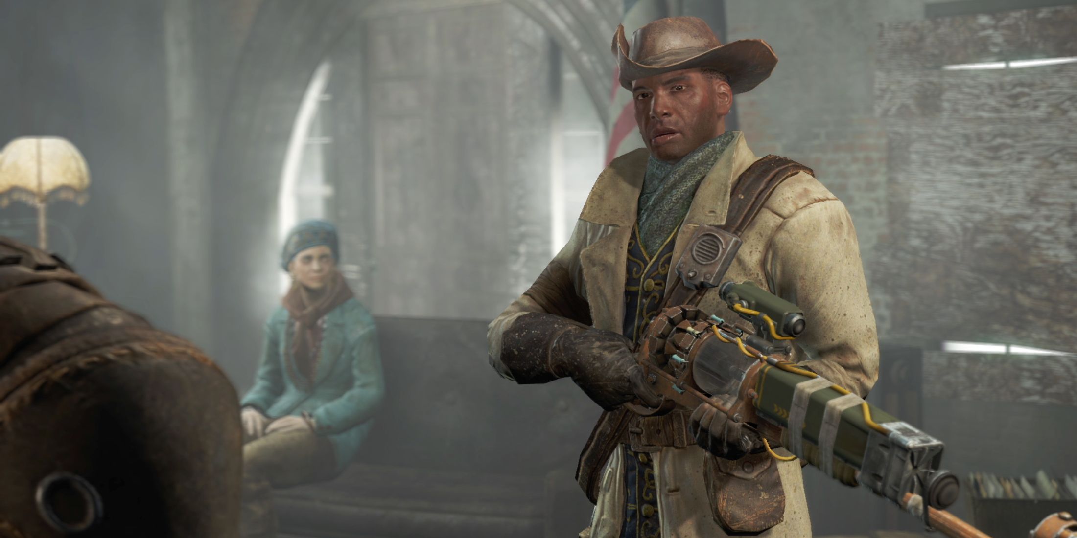 Preston Garvey talking to the player