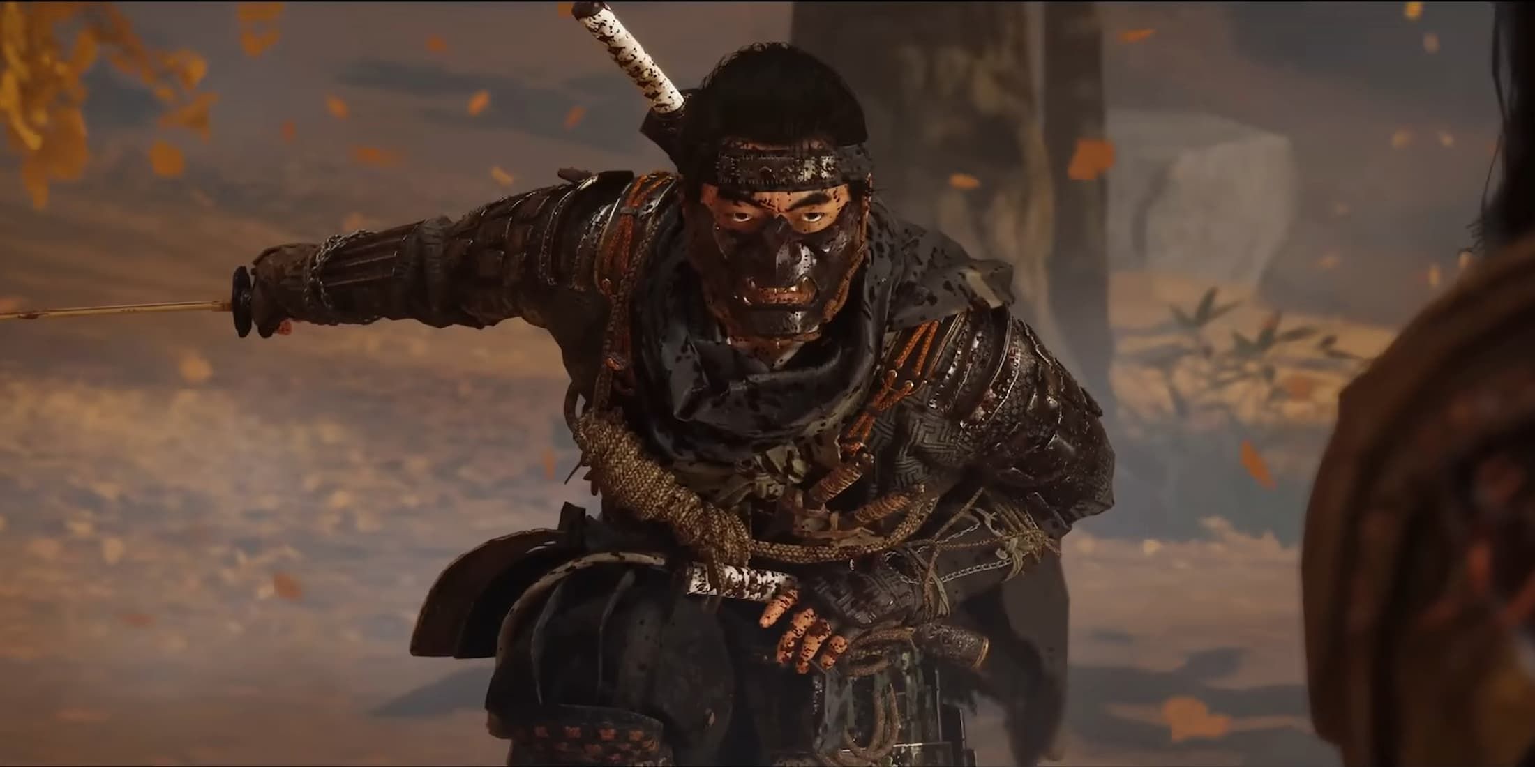 A screenshot from Ghost of Tsushima