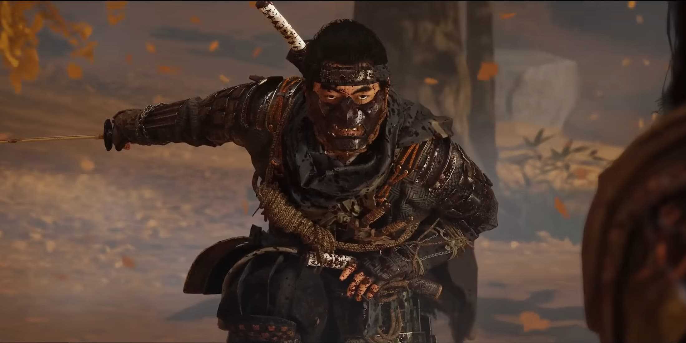 A screenshot from Ghost of Tsushima