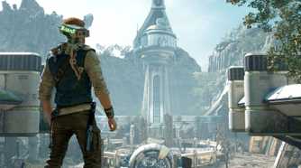 A screenshot of gameplay from Star Wars Jedi: Survivor