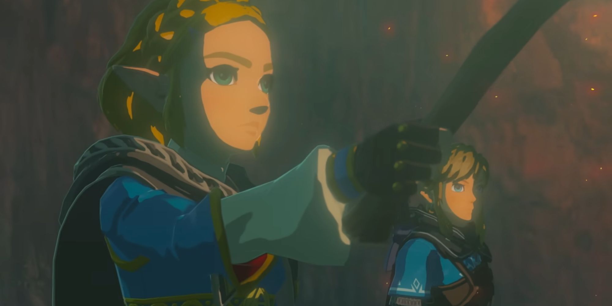 A screenshot of gameplay from The Legend of Zelda: Tears of the Kingdom