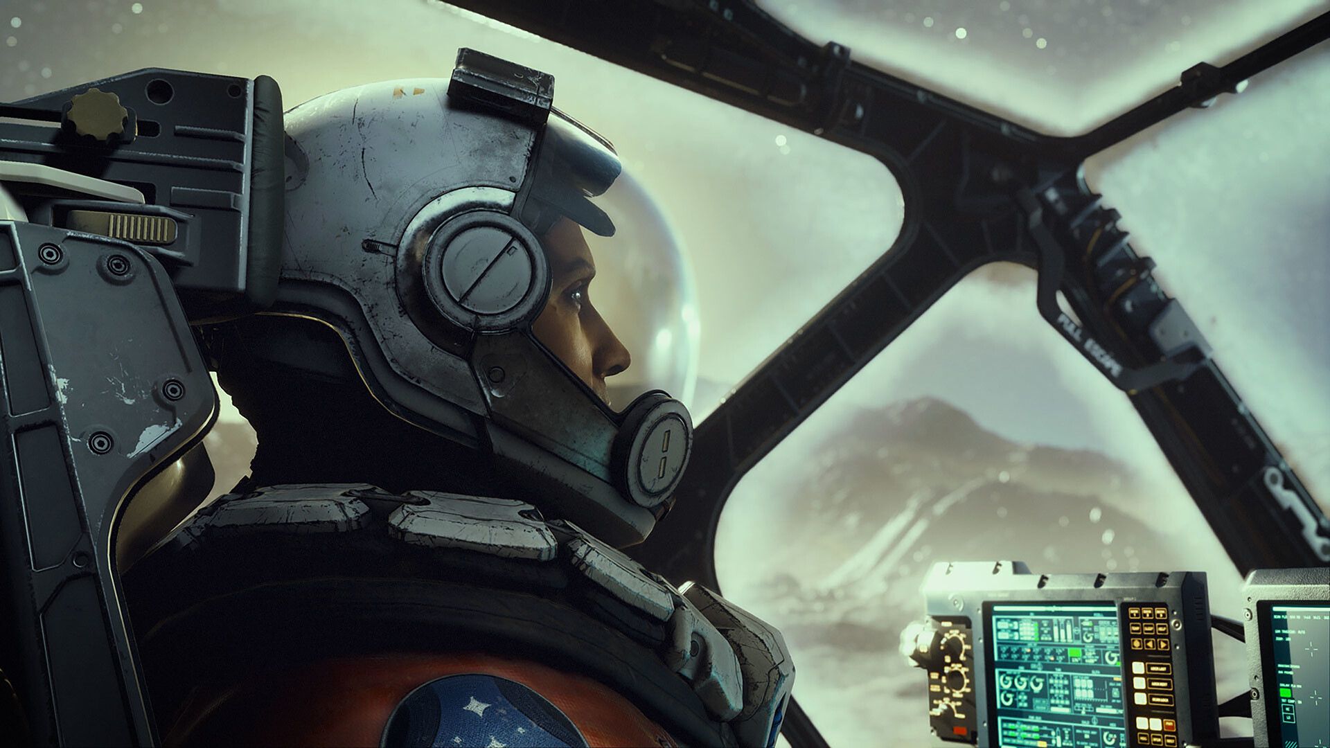 A pilot of a spaceship