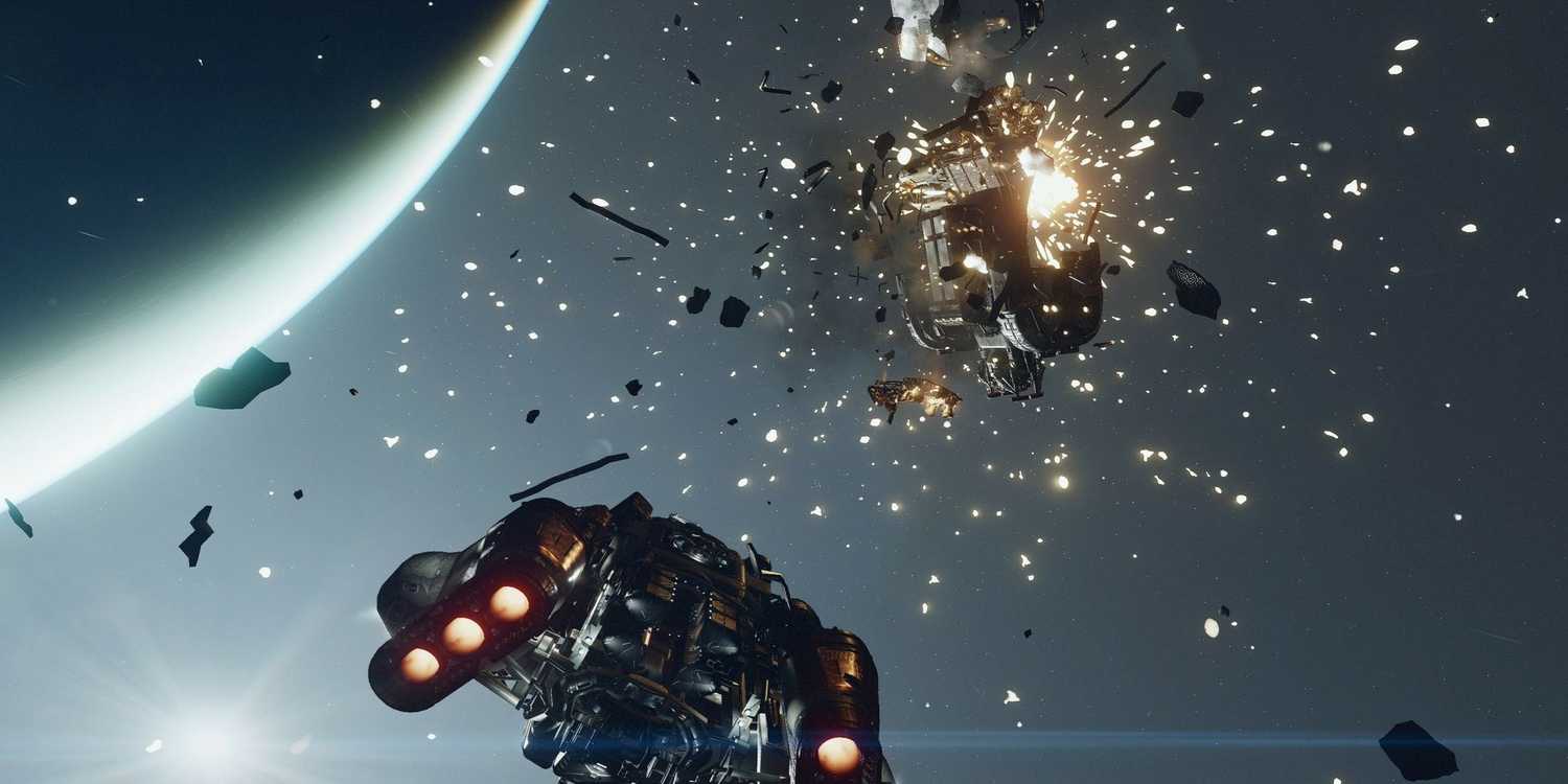 Destroying a satellite in space