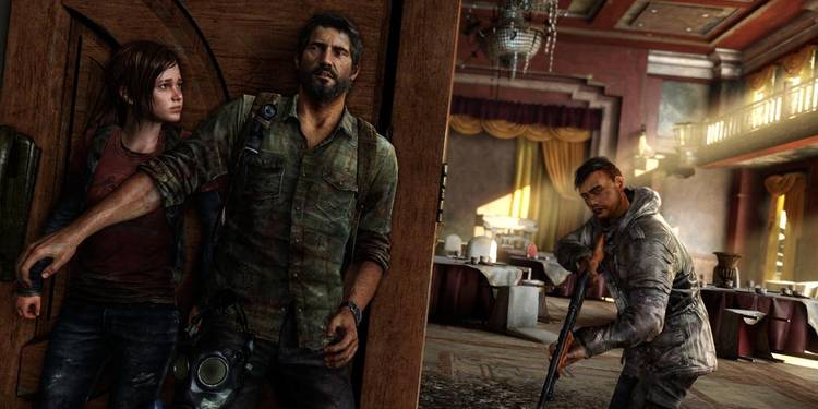 A screenshot of gameplay from The Last of Us