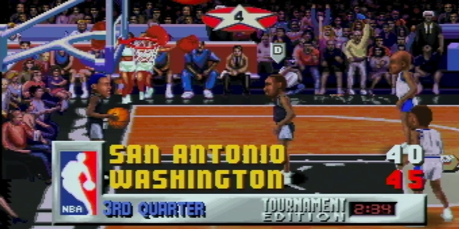 NBA Jam Washington vs San Antonio