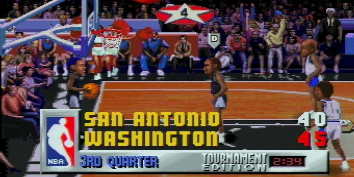 NBA Jam Washington vs San Antonio