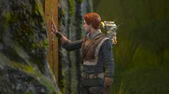 A screenshot of Cal Kestis using psychometry in Star Wars Jedi: Fallen Order