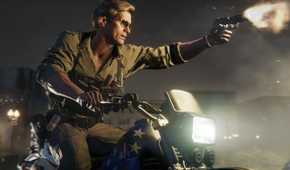 Black Ops 6 Adler on a motorcycle