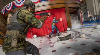 A screenshot of a shootout in multiplayer for Call of Duty: Black Ops 6