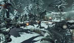 A screenshot of a multiplayer gameplay in Call of Duty Ghosts