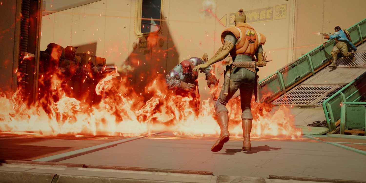 concord large fire cutting off a character