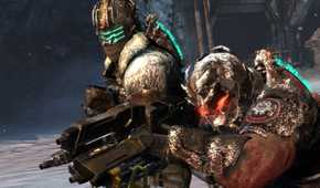 Issac and Carver in Dead Space 3