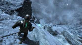 Wall climbing in Dead Space 3