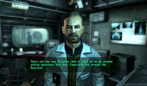 fallout 3 screenshot of a conversation with an NPC