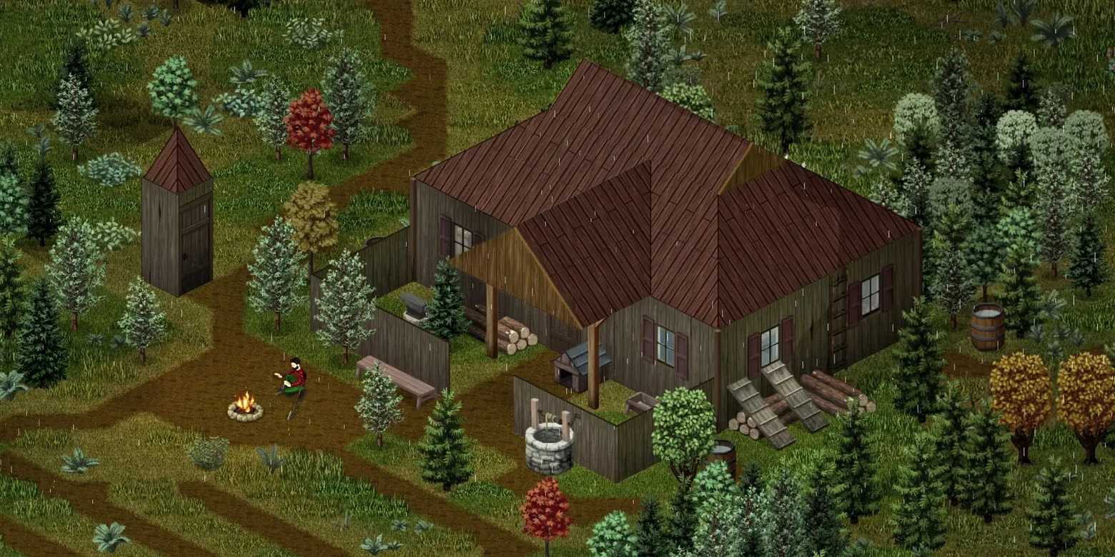A manor in the forest