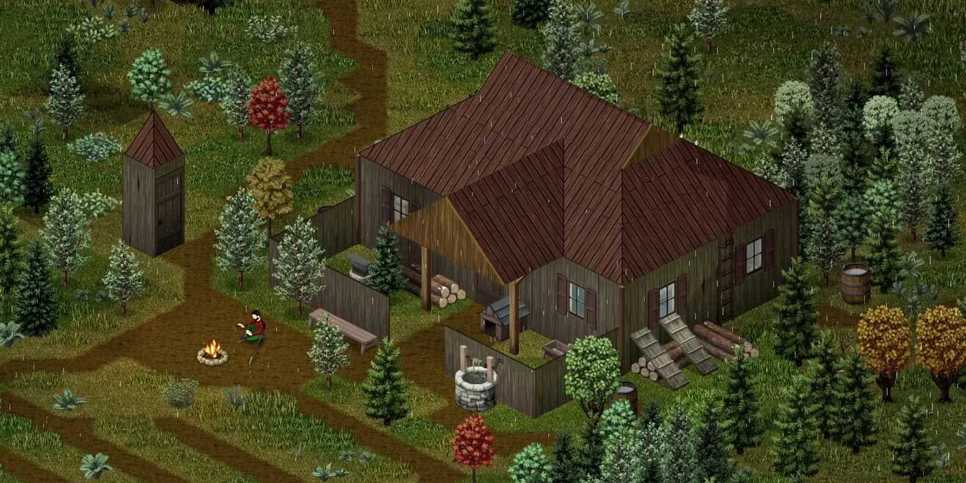 A manor in the forest