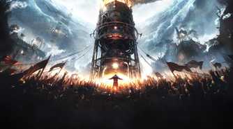 The cover art for Frostpunk