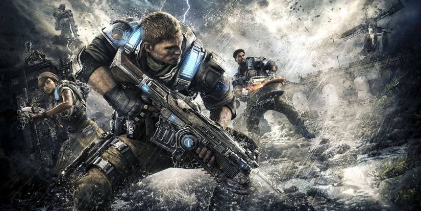 JD and Kait in Gears of War 4