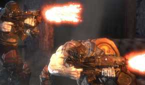gears of war 2 two locust shooting