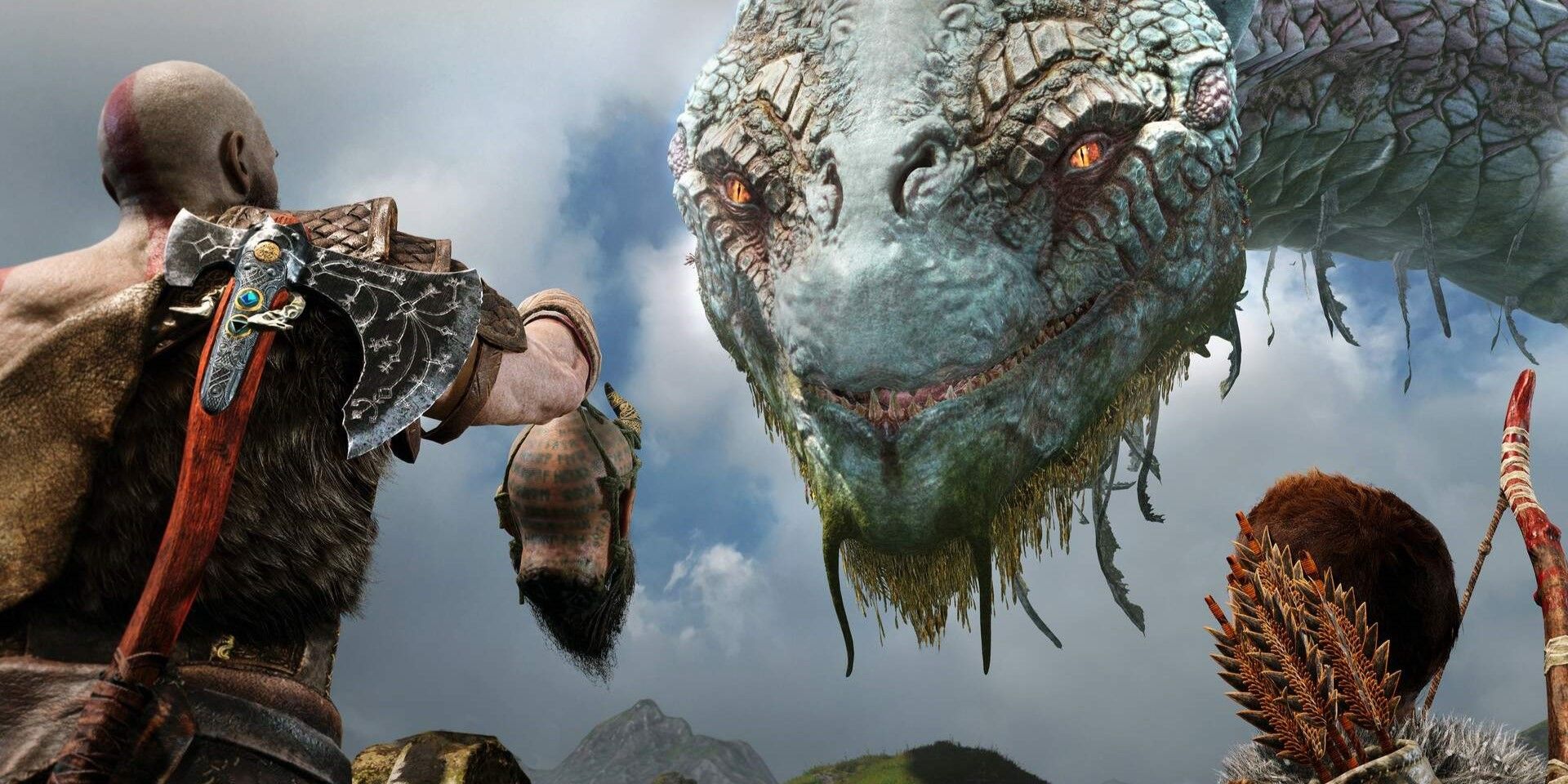 The world serpent in God of War