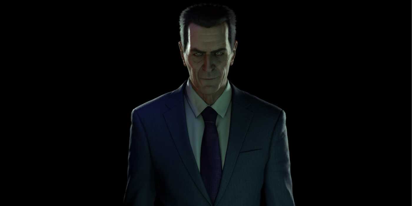 A man standing against a black background