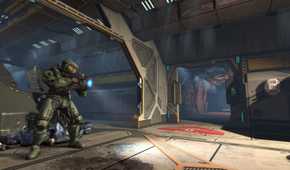 Halo CE remastered in the Pillar of Autumn
