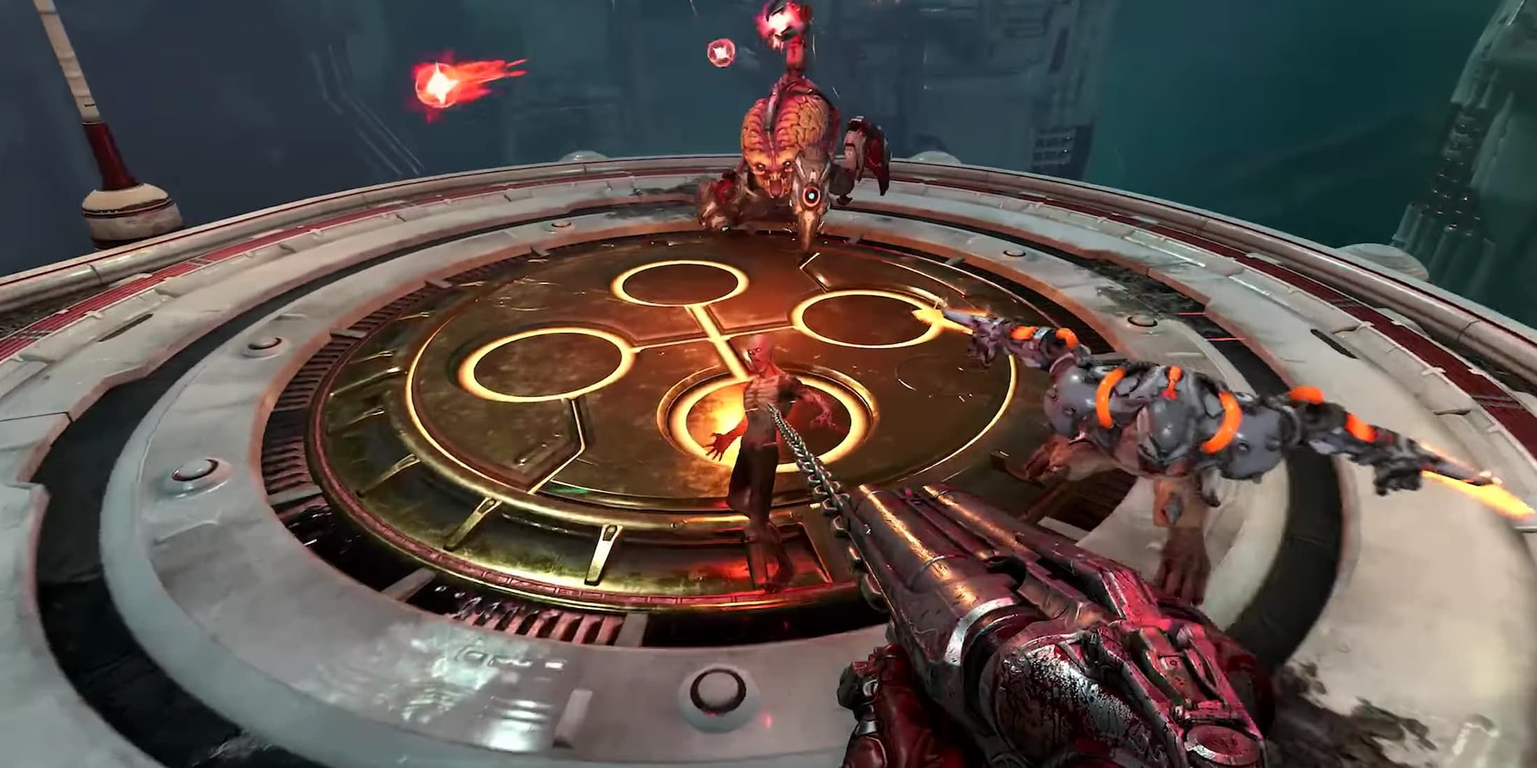 A screenshot of gameplay from Doom Eternal