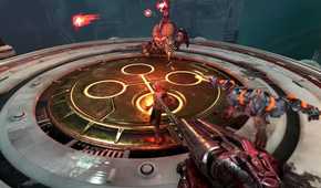 A screenshot of gameplay from Doom Eternal