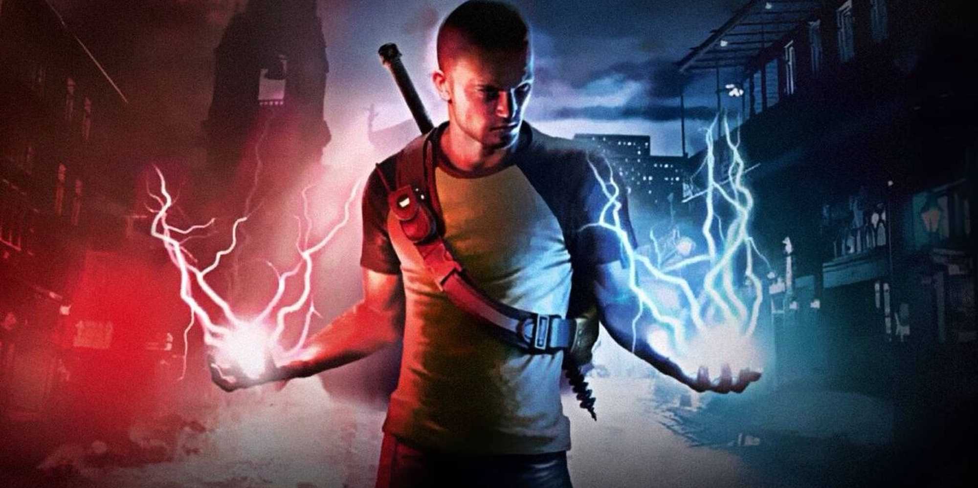 infamous 2 at featuring the main character Cole