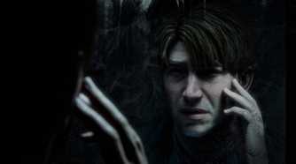 James Ferguson on a call while looking into the mirror