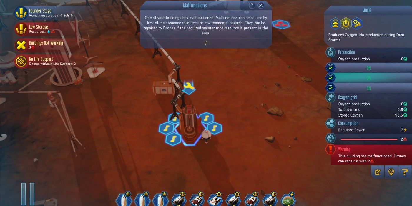 Building a tower in Surviving Mars