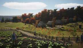 A farm in Manor Lords