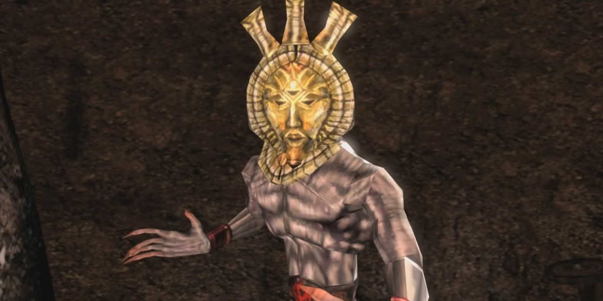 Morrowind Dagoth Ur with a mask