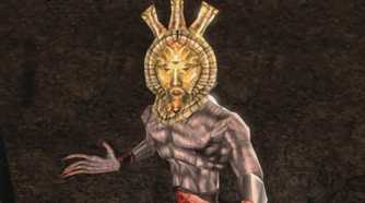 Morrowind Dagoth Ur with a mask