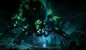 Ori and the Will of the Wisps spider boss battle
