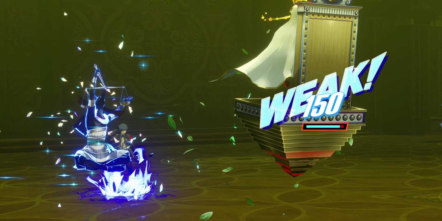 persona 3 reload hitting a weakness