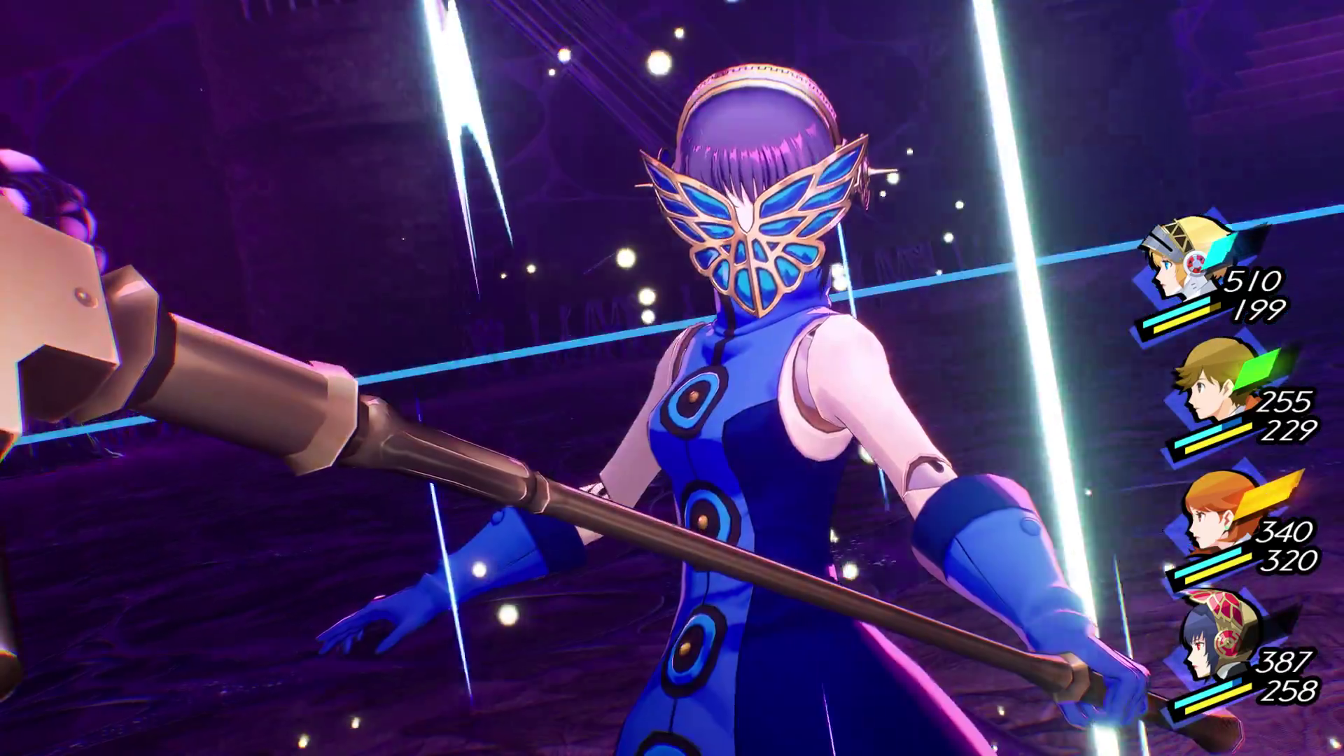 persona 3 reload, Metis preparing to attack