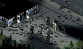 Zombies at the gas station