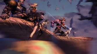 The key art of the main party in The Legend of Dragoon