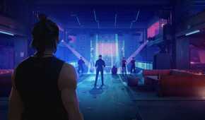 entering a night club, and multiple enemies stand in their way.