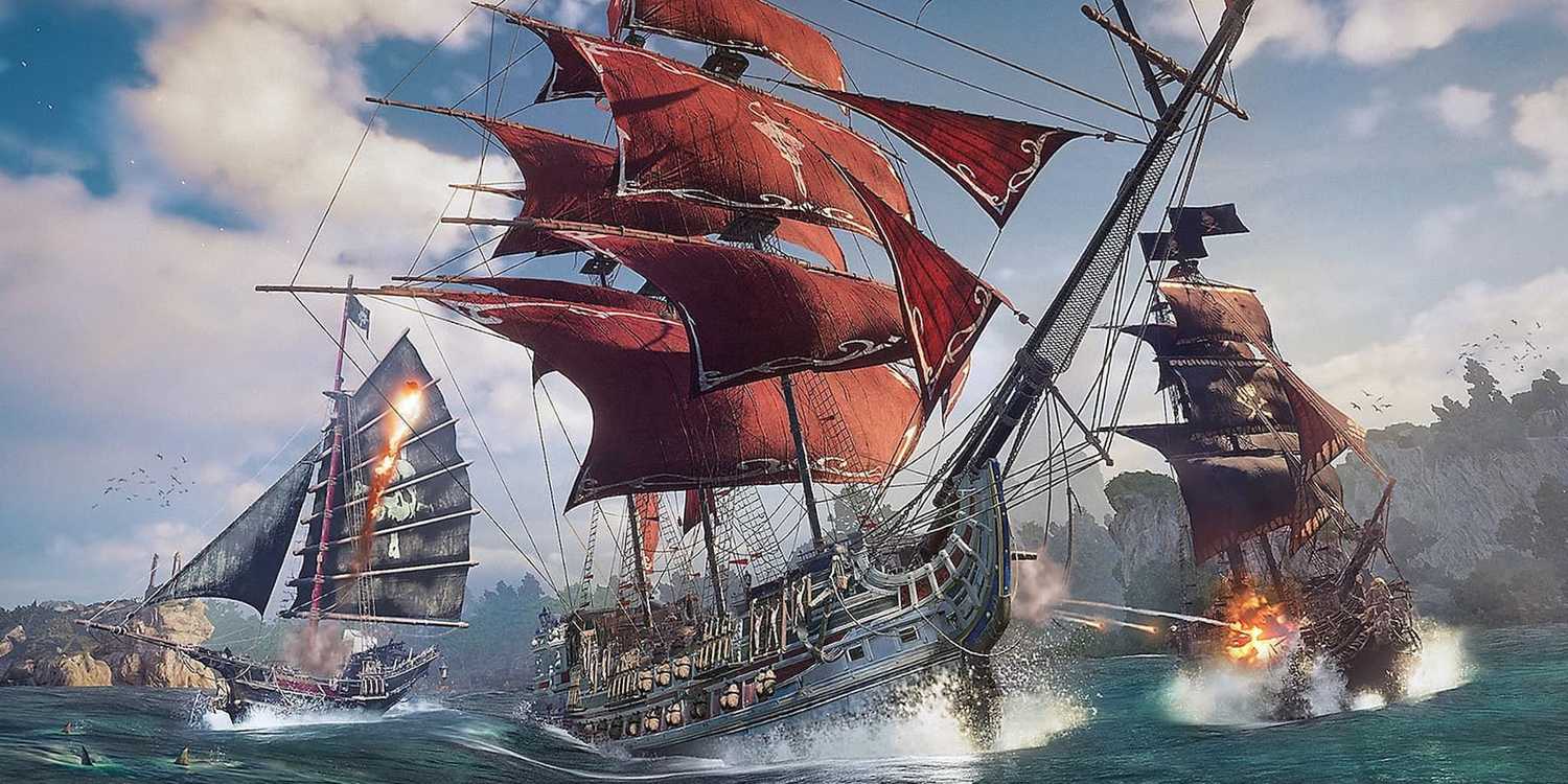 A ship battle in Skull and Bones