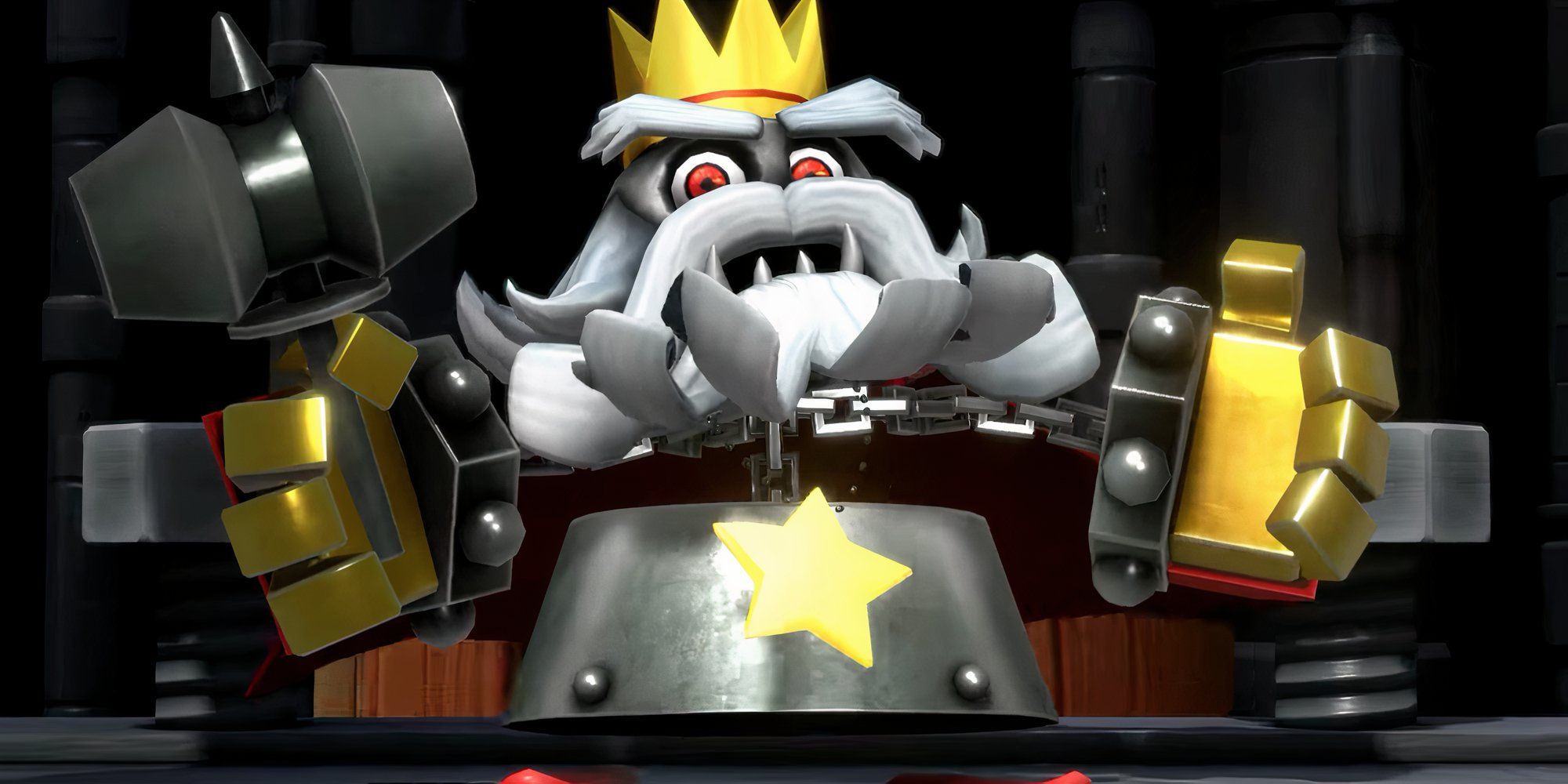 The Smithy character from Super Mario RPG